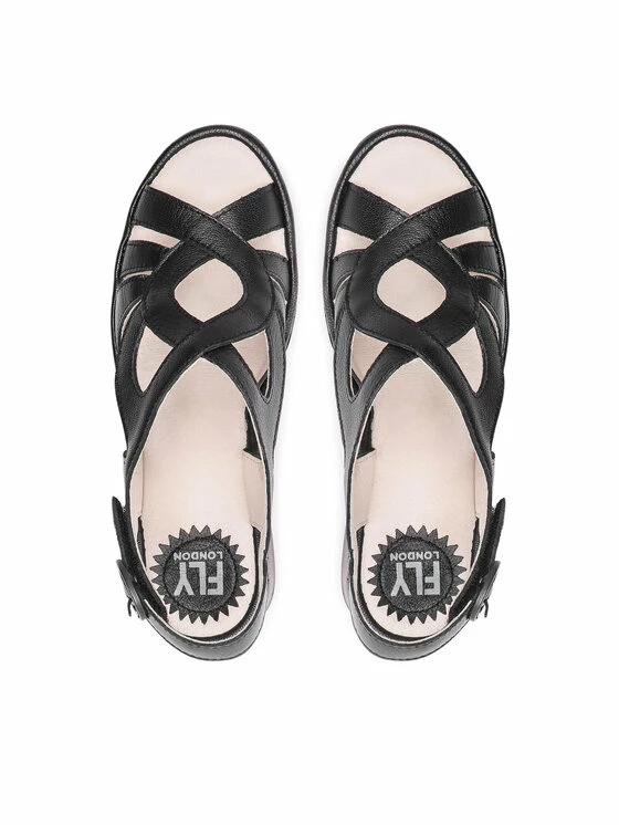 Fly London Γυναίκες Σανδάλια Logefly P501376000 Μαύρο - Image 6