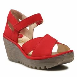 Fly London Γυναίκες Σανδάλια Yentfly P501365001 Κόκκινο