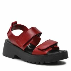 Fly London Γυναίκες Σανδάλια Mekafly P144857001 Κόκκινο