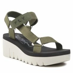 Fly London Γυναίκες Σανδάλια Yefafly P144726006 Πράσινο