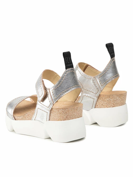 Fly London Γυναίκες Σανδάλια Senafly P144580005 Ασημί - Image 3