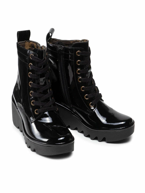 Fly London Γυναίκες Biker Μποτάκια Μποτάκια Biazfly P501329000 Μαύρο - Image 5