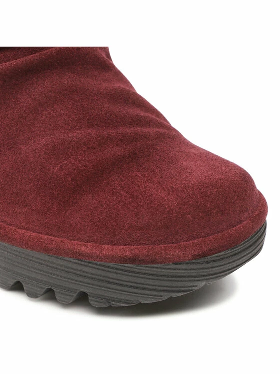 Fly London Γυναίκες Biker Μποτάκια Μποτάκια Yamy P501266003 Μπορντό - Image 6