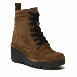 Fly London Γυναίκες Biker Μποτάκια Μποτάκια Biazfly P501329004 Πράσινο