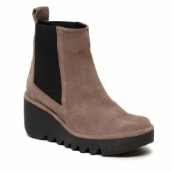 Fly London Γυναίκες Biker Μποτάκια Μποτάκια Bagufly P501233011 Καφέ