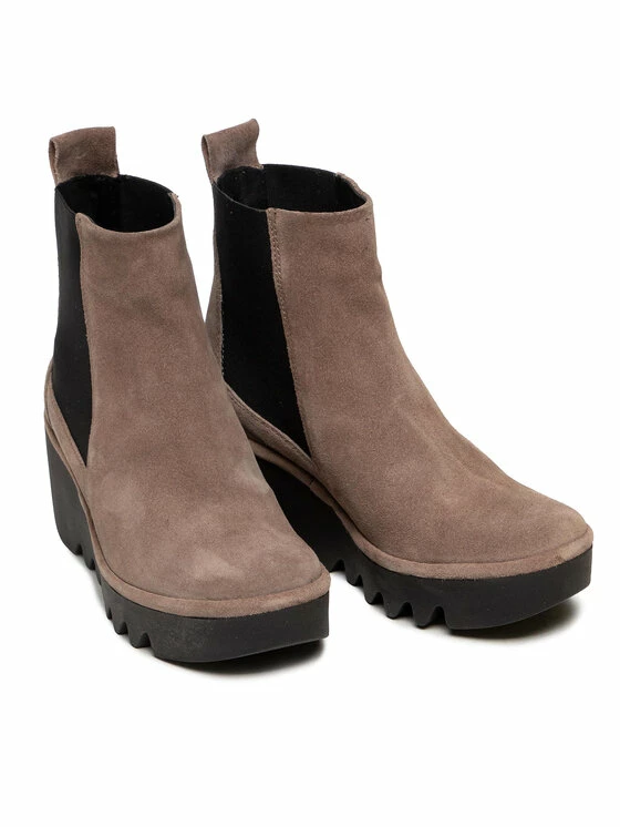 Fly London Γυναίκες Biker Μποτάκια Μποτάκια Bagufly P501233011 Καφέ - Image 5