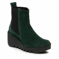 Fly London Γυναίκες Biker Μποτάκια Μποτάκια Bagufly P501233001 Πράσινο