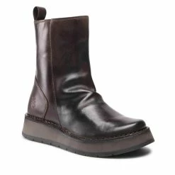 Fly London Γυναίκες Biker Μποτάκια Μποτάκια Renofly P211053001 Καφέ