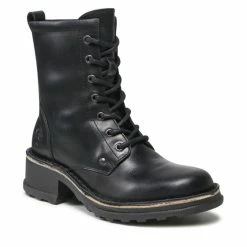 Fly London Γυναίκες Biker Μποτάκια Μποτάκια Thorfly P211035000 Μαύρο