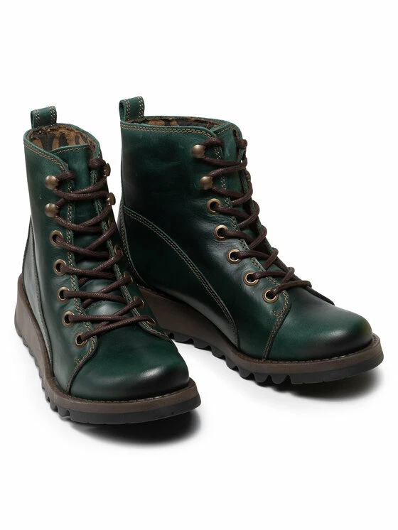 Fly London Γυναίκες Biker Μποτάκια Μποτάκια Sorefly P144813002 Πράσινο - Image 5