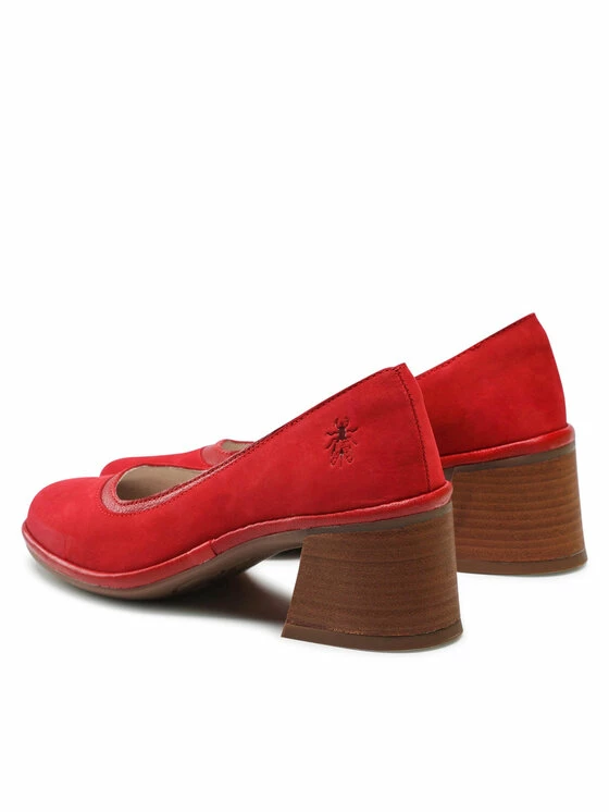 Fly London Γυναίκες Γοβάκια Κλειστά παπούτσια Ladefly P501372002 Κόκκινο - Image 3