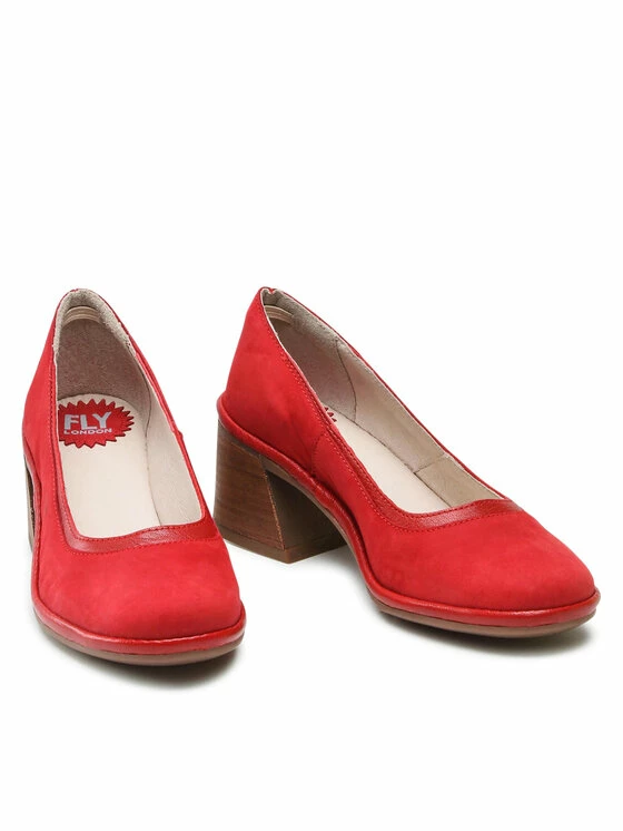Fly London Γυναίκες Γοβάκια Κλειστά παπούτσια Ladefly P501372002 Κόκκινο - Image 5