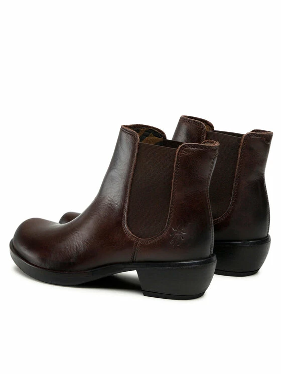 Fly London Γυναίκες Biker Μποτάκια Μποτάκια με λάστιχο Make P142458019 Καφέ - Image 3