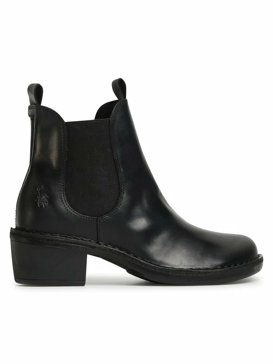 Fly London Γυναίκες Biker Μποτάκια Μποτάκια με λάστιχο Memefly P211030000 Μαύρο - Image 2