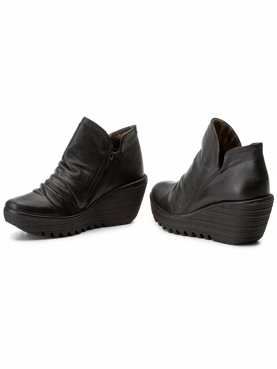 Fly London Γυναίκες Biker Μποτάκια Μποτάκια Yip P500505017 Μαύρο - Image 2