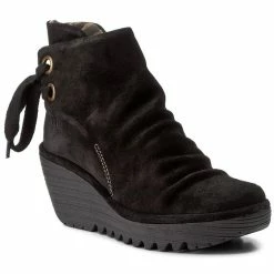 Fly London Γυναίκες Biker Μποτάκια Μποτάκια Yama P500326006 Μαύρο