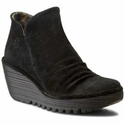 Fly London Γυναίκες Biker Μποτάκια Μποτάκια Yip P500505000 Μαύρο