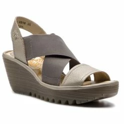 Fly London Γυναίκες Σανδάλια Yajifly P500888004 Ασημί