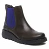 Fly London Γυναίκες Chelsea Boots Μποτάκια με λάστιχο Salvfly P143195077 Πράσινο
