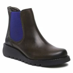 Fly London Γυναίκες Chelsea Boots Μποτάκια με λάστιχο Salvfly P143195077 Πράσινο