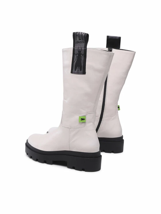 Fly London Γυναίκες Μποτάκια Jalofly P144882001 Λευκό - Image 3