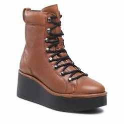 Fly London Γυναίκες Μποτάκια Hand P701247002 Καφέ