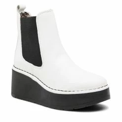 Fly London Γυναίκες Μποτάκια Hamafly P701238007 Λευκό